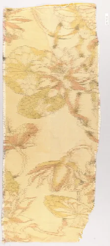 Water-lily textile by Associated Artists, artwork, 1883-1900