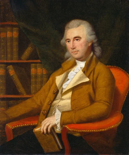 Dr. David Rogers by Ralph Earl, painting, 1788