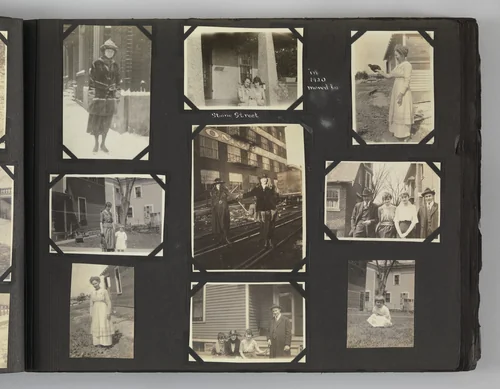 The Story of my Life and Friends as Told by Snapshots from Fourteen On by Blanche Parker, photograph, 1916