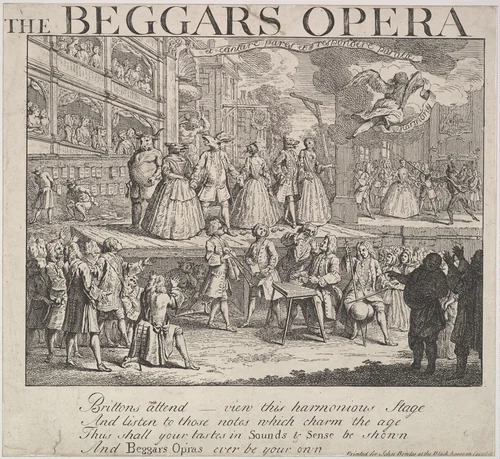 The Beggars Opera by anonymous, print, 1728