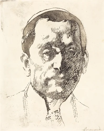 Pope Benedict XV (Benoit XV) by Albert Besnard, print, 1917