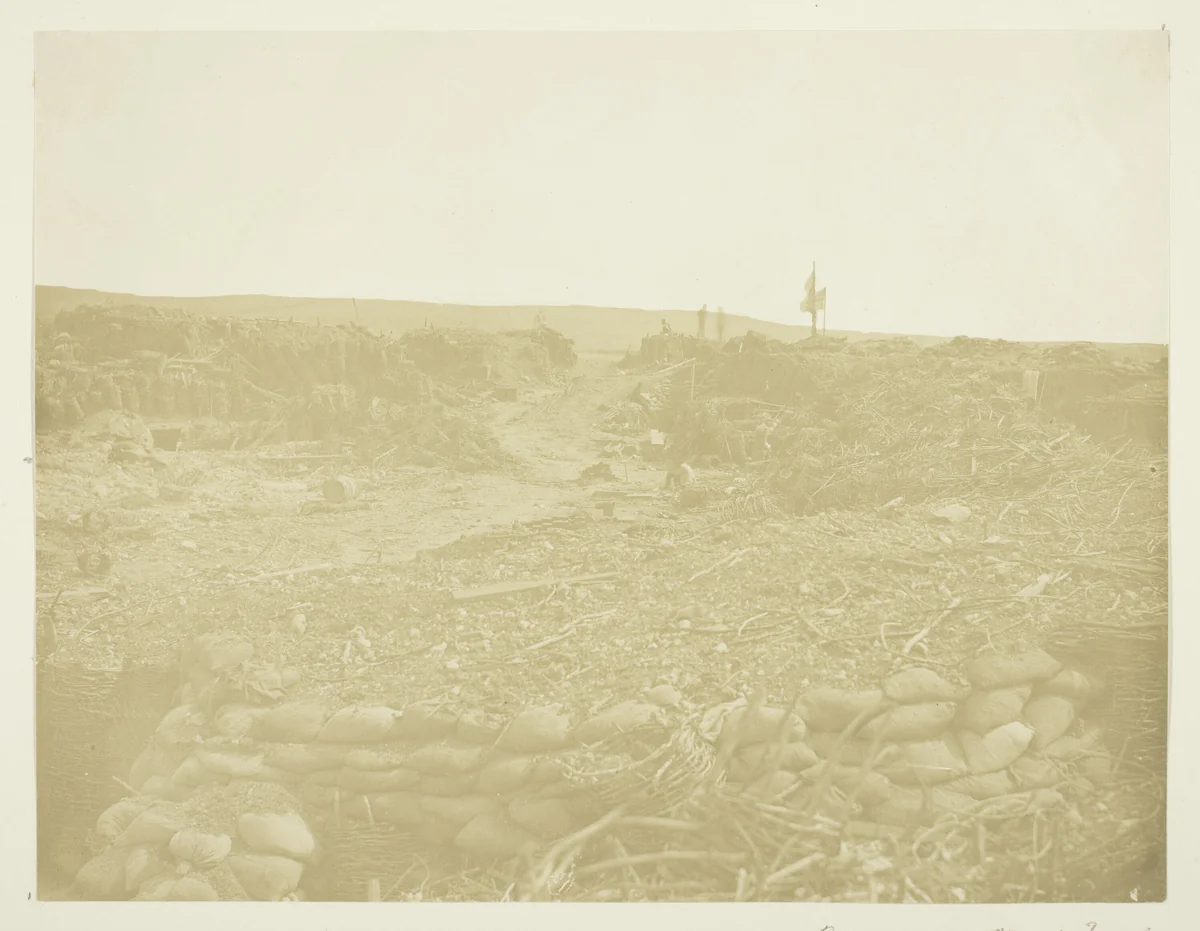 Road Opened Through Trenches by James Robertson, other, 1855