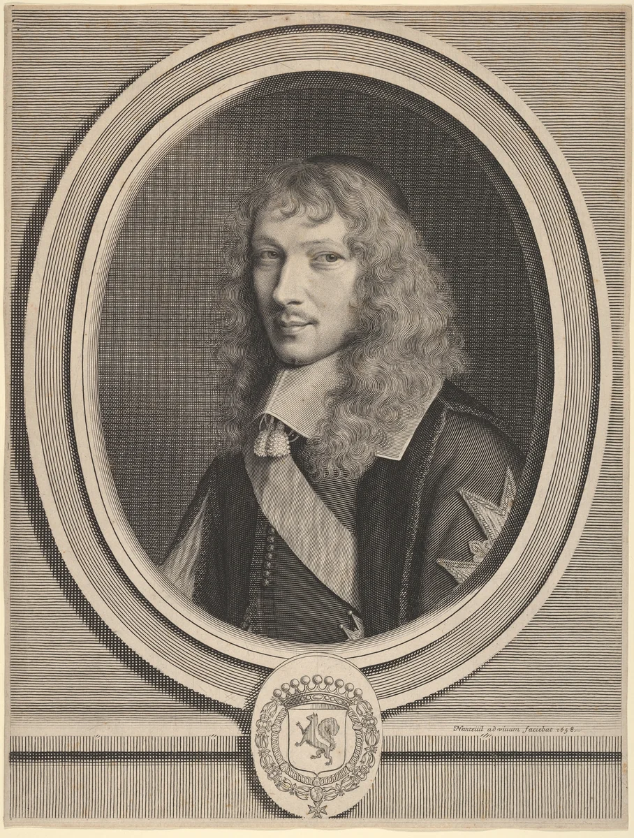 Basile Fouquet by Robert Nanteuil, print, 1658