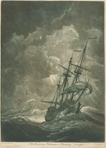 Shipping Scene from the Collection of John Chicheley by Elisha Kirkall
Willem van de Velde the Elder, portfolio, 1682-1742