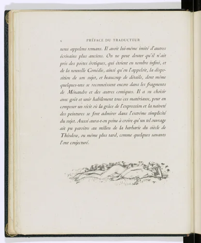 Tailpiece (page x) from Daphnis et Chloé by Pierre Bonnard, illustrated book, 1902