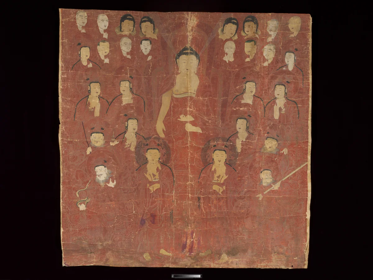 Vulture Peak Assembly by Unidentified Artist, painting, 1736-1766