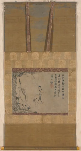 The Second Coming of the Fifth Patriarch by Yintuoluo, painting, 1325-1375