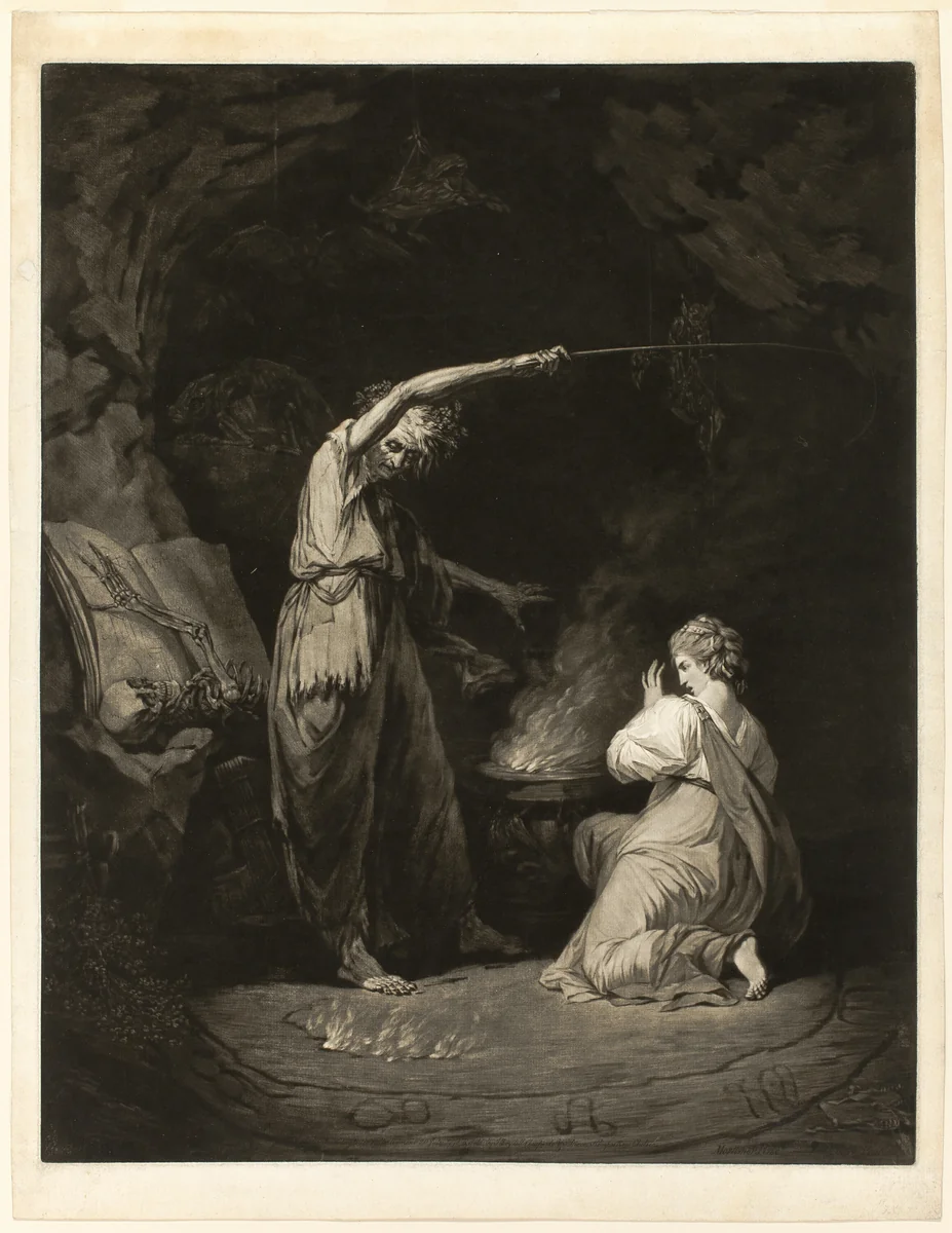 An Incantation by John Dixon, print, 1772