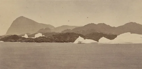 "Cape Desolation" by George P. Critcherson, John L. Dunmore, William Bradford, photograph, 1869