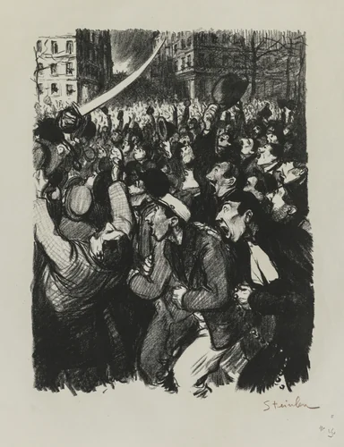 Les Moutons de Boisdeffre by Théophile Alexandre Steinlen, print, 1898