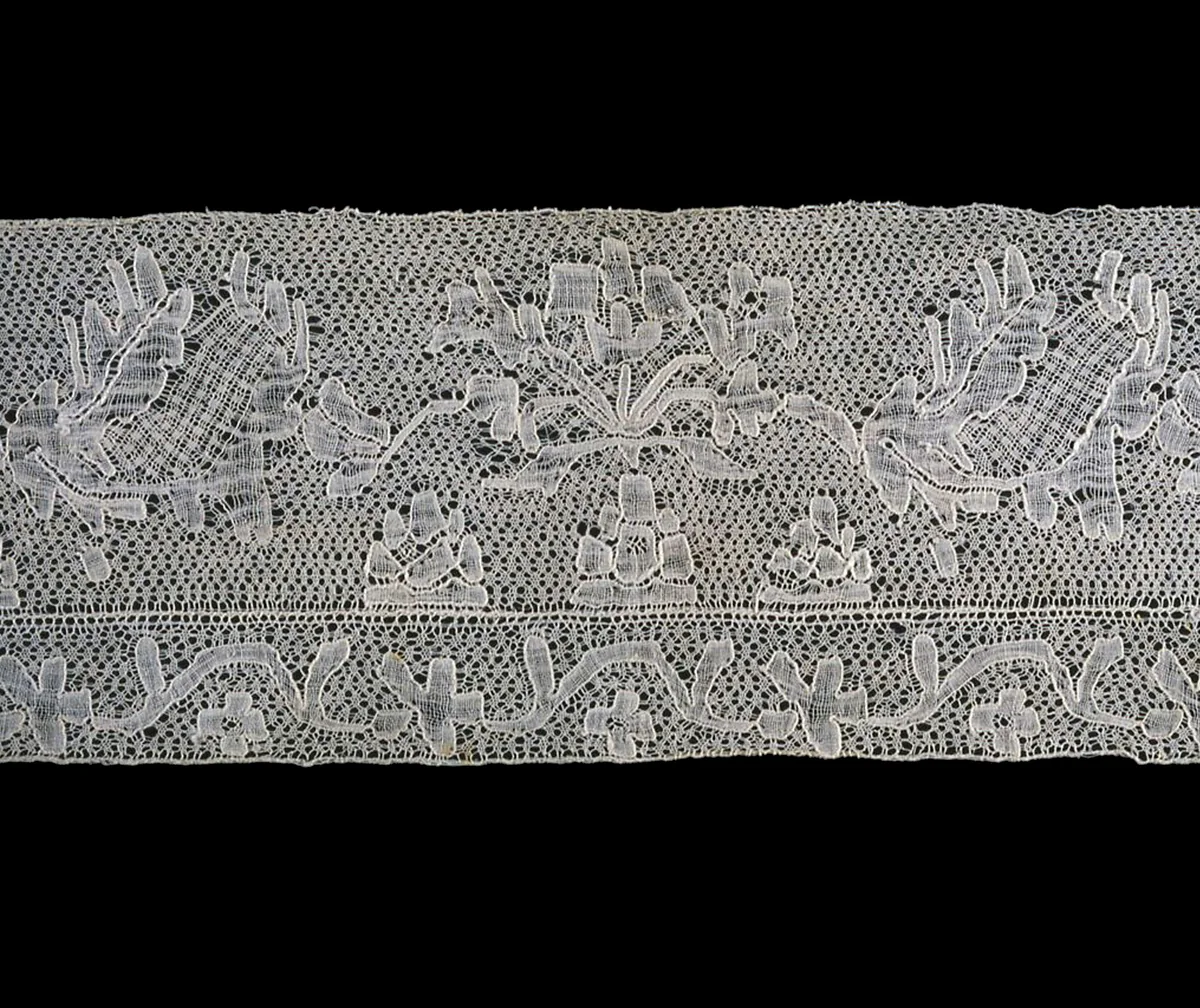 Border (Fragment) by Belgium, Flanders, probably Antwerp, textile, 1725-1775