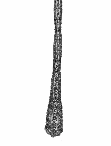 Pair of Lappets (Joined) by France, probably Bayeux, other, 1850-1869