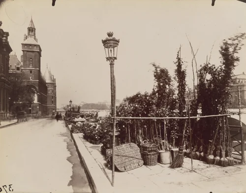 Palais de Justice by Eugène Atget, photograph, 1912