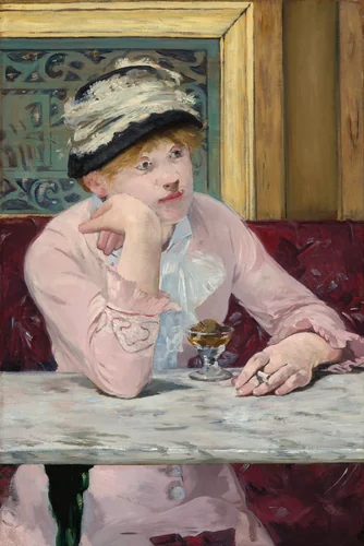Plum Brandy by Edouard Manet, painting, 1877