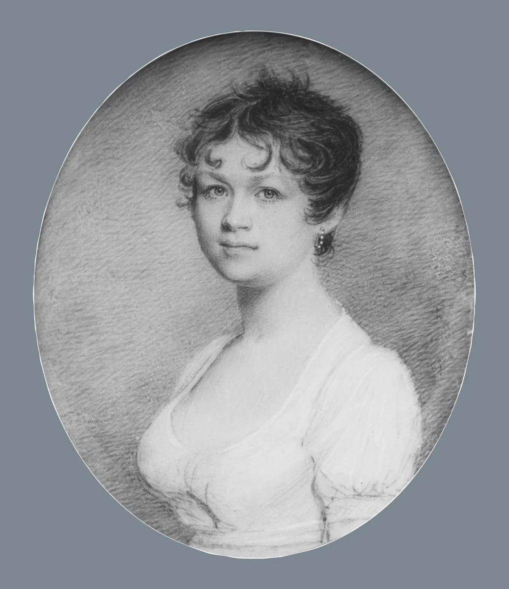 Mrs. Fox by Benjamin Trott, artwork, 1802-1805
