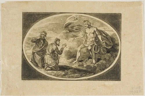 Fable: The Envious Man and the Covetous by Thomas Bewick, print, 1773-1828