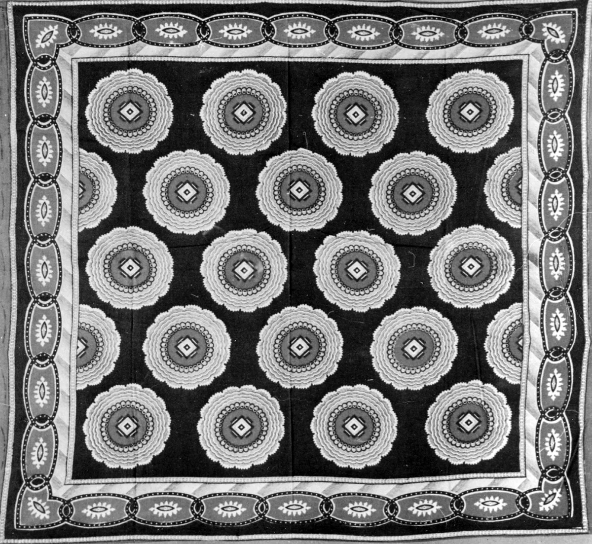 Handkerchief by France, Alsace, textile, 1801-1825