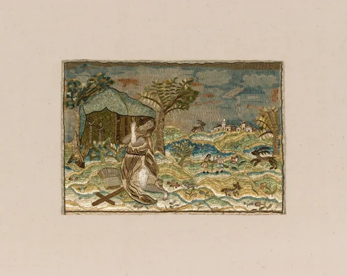 Picture by England, textile, 1601-1700