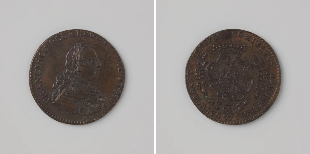 Frans I, mederegent van Maria Theresia by anonymous, metalwork, 1745