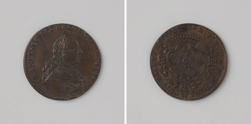 Frans I, mederegent van Maria Theresia by anonymous, metalwork, 1745