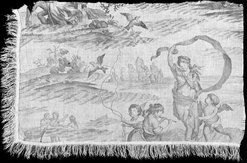 Birth of Venus (Furnishing Fabric) by Jean Baptiste Masse, textile, 1800-1810