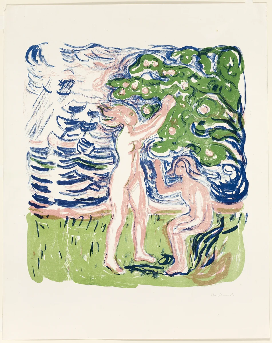 Neutralia by Edvard Munch, print, 1915