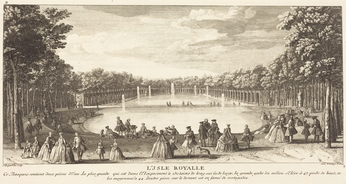 L'Isle Royalle by Jean-Baptiste Rigaud, print, 1681-1812