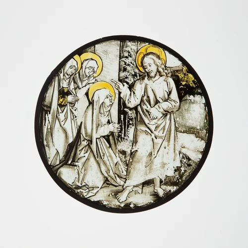 Roundel with Christ Taking Leave of His Mother by Hans Schäufelein, other, 1507-1515