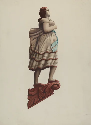 Figurehead by Frances Cohen, index of american design, 1938