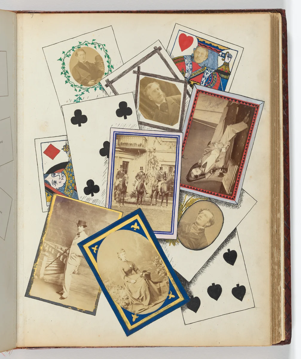 The Johnstone Album by Agnes Caroline Chamberlayne Johnstone, photograph, 1868