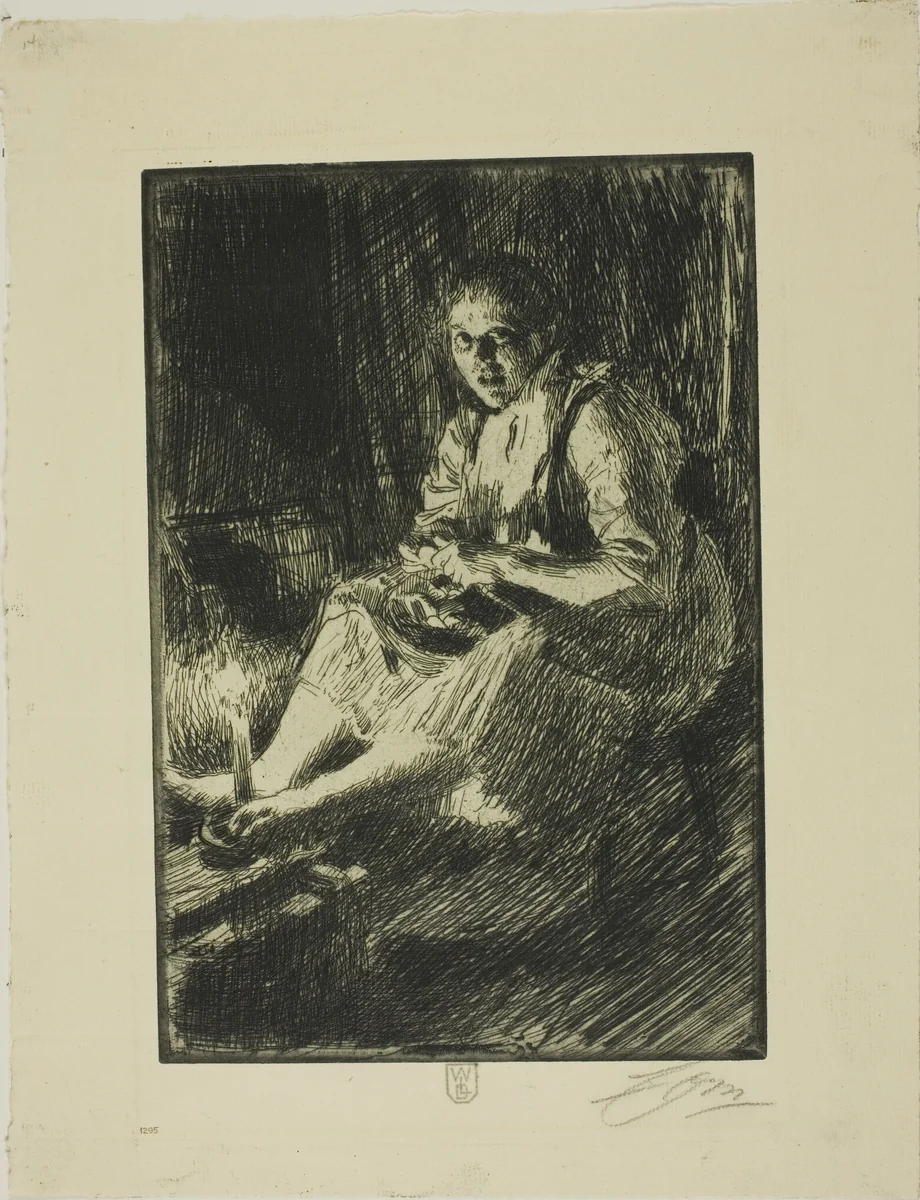 Ida by Anders Zorn, print, 1905