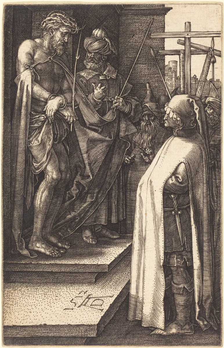 Ecce Homo by Albrecht Dürer, print, 1512