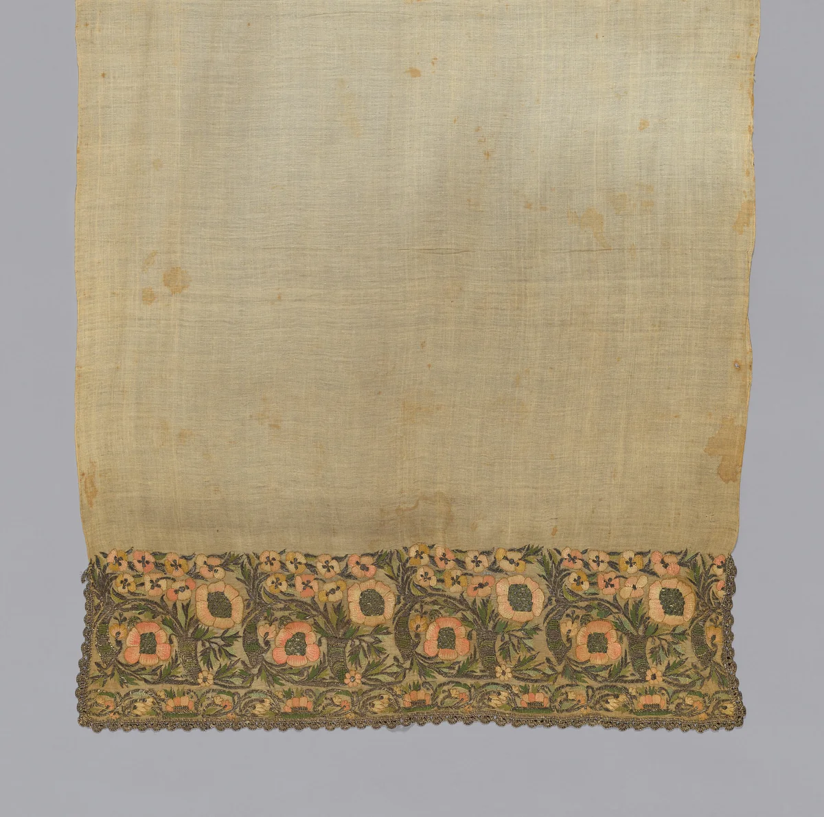 Towel or Napkin by Turkey, textile, 1801-1900