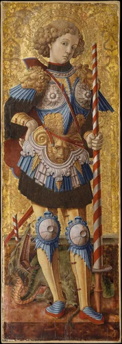 Saint George by Carlo Crivelli, painting, 1472