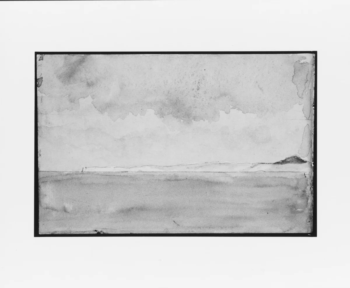 Island of Temdos(?) (from Sketchbook) by Mary Newbold Sargent, artwork, 1904