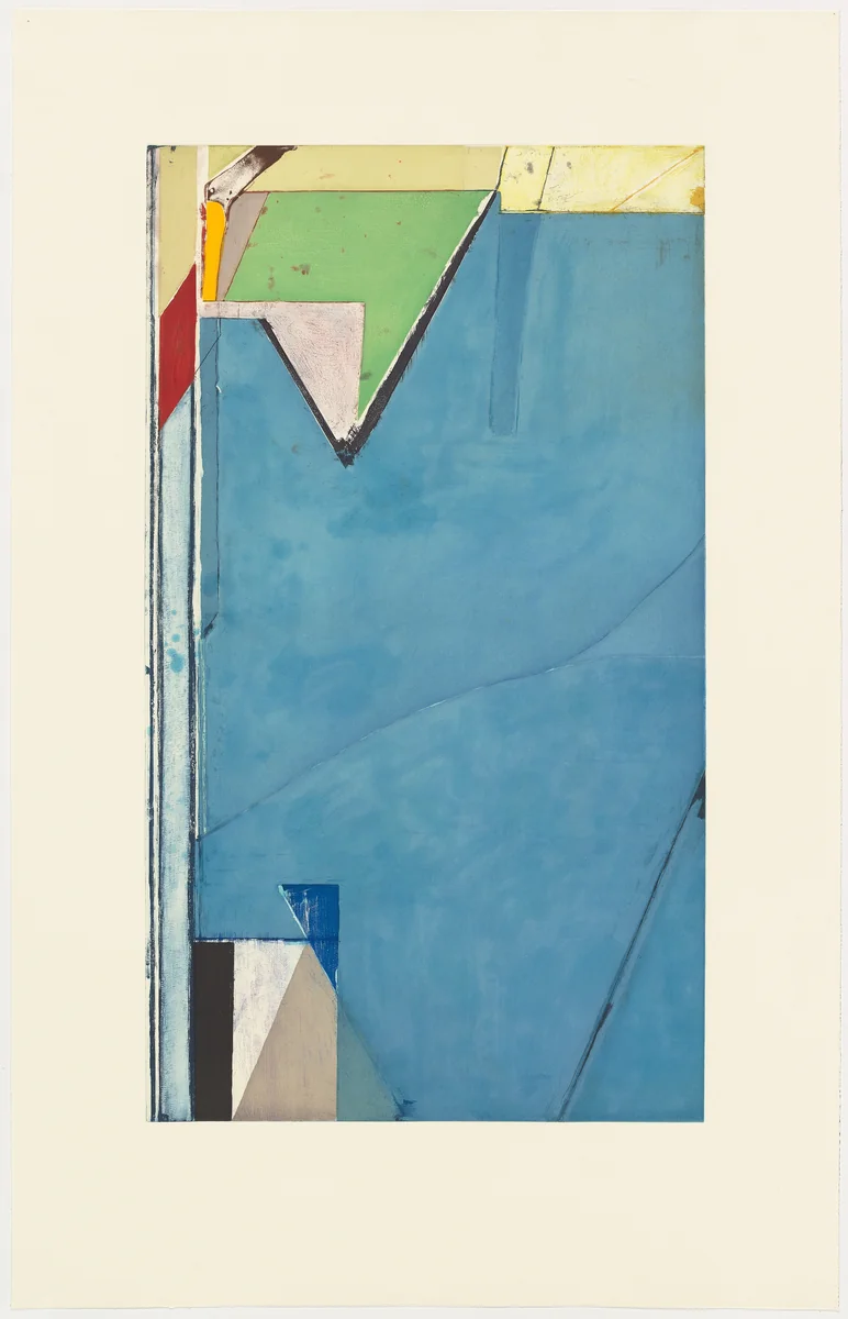 High Green Version I [working proof 10] by Richard Diebenkorn, print, 1992