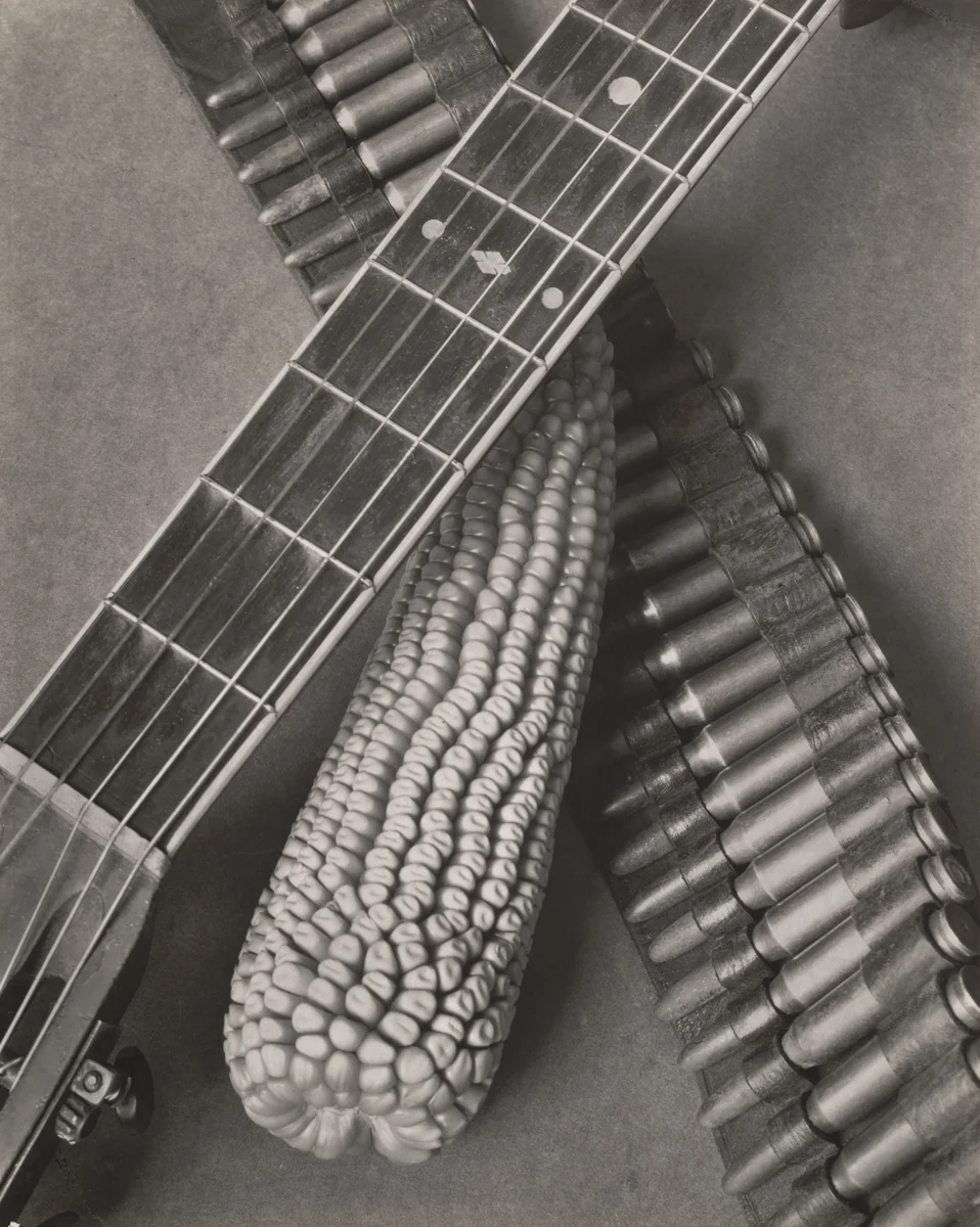 Illustration for a Mexican Song by Tina Modotti, photograph, 1927