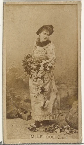Miss Isabelle Coe, from the Actors and Actresses series (N145-8) issued by Duke Sons & Co. to promote Duke Cigarettes by W. Duke, Sons & Co., photograph, 1890-1895