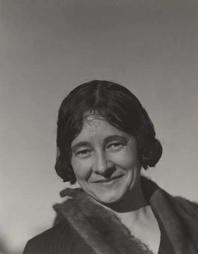 Ida O'Keeffe by Alfred Stieglitz, photograph, 1924