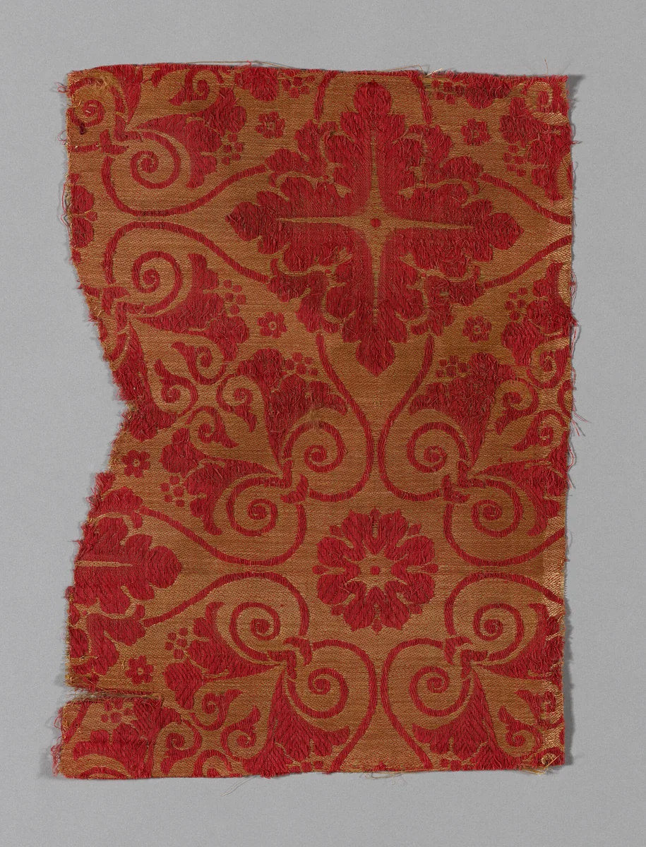 Two Fragments by Possibly Spain, textile, 1801-1900