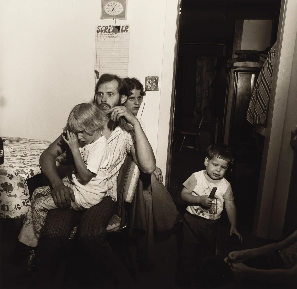 Oslin's Graduation Party, Martins Creek, Pennsylvania by Larry Fink, photograph, 1977