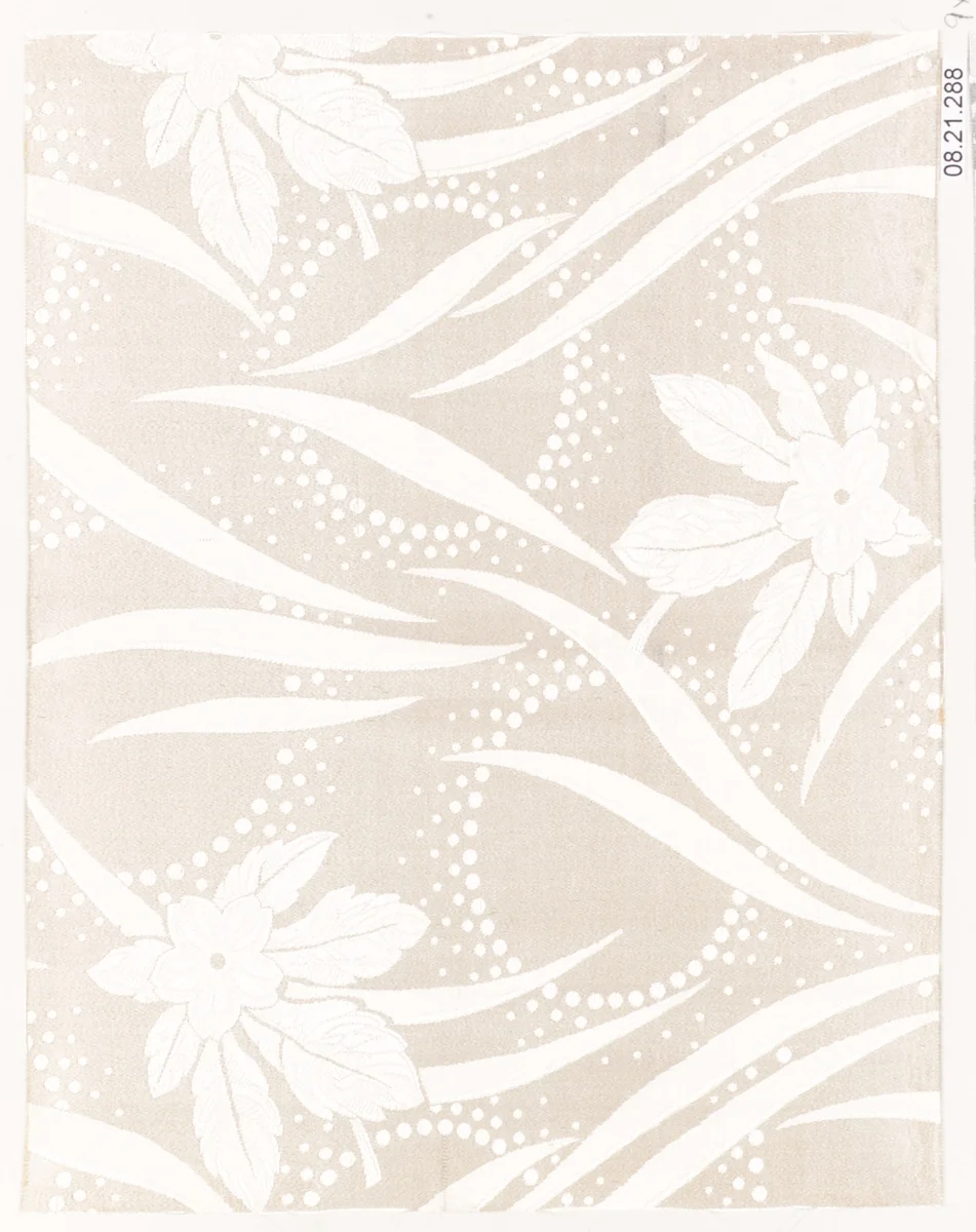 Textile sample by Unknown Designer, textile, 1900