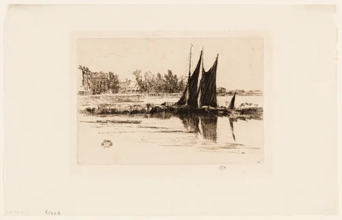 Hurlingham by James McNeill Whistler, print, 1879