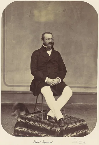 Hofrat Raymond by Franz Antoine, photograph, 1850-1869