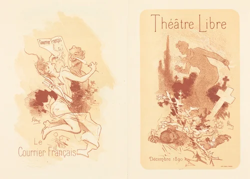 La Fille Élisa; Conte de Noël by Jules Chéret, print, 1890