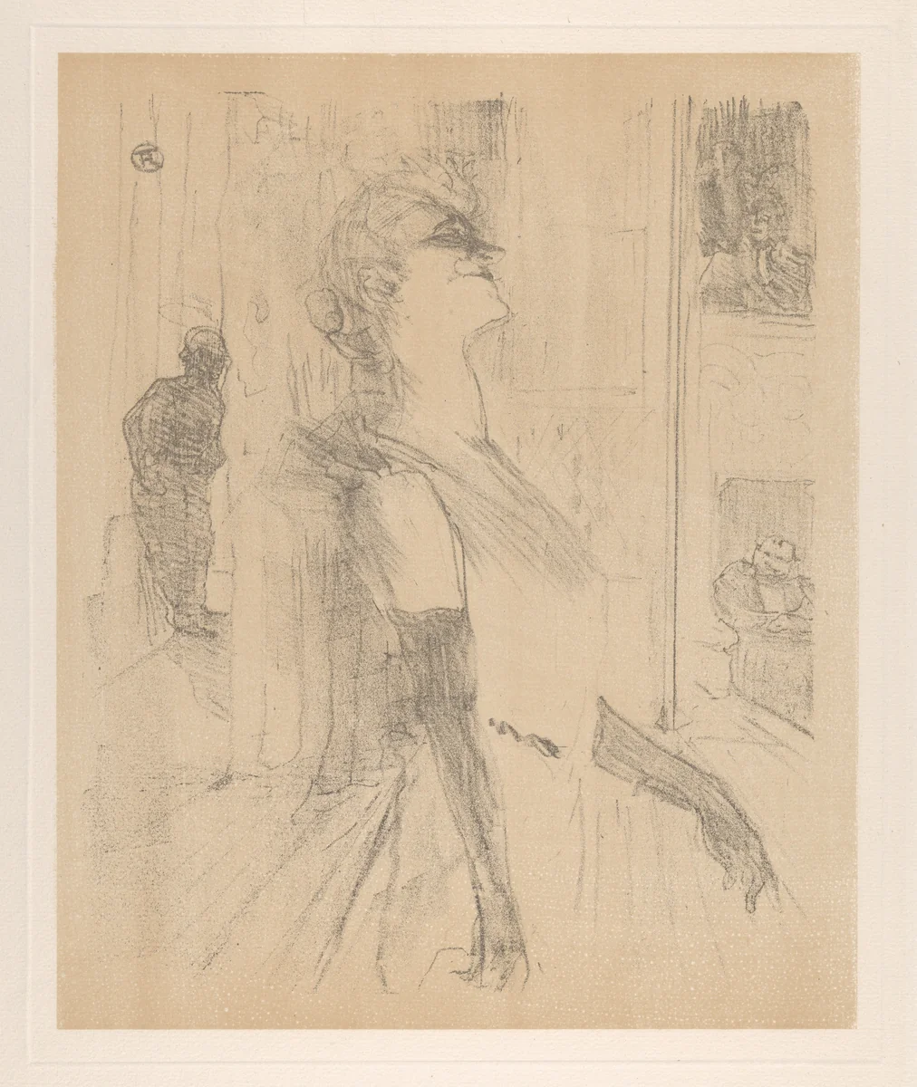 I. Sur la Scene by Henri de Toulouse-Lautrec, print, 1898