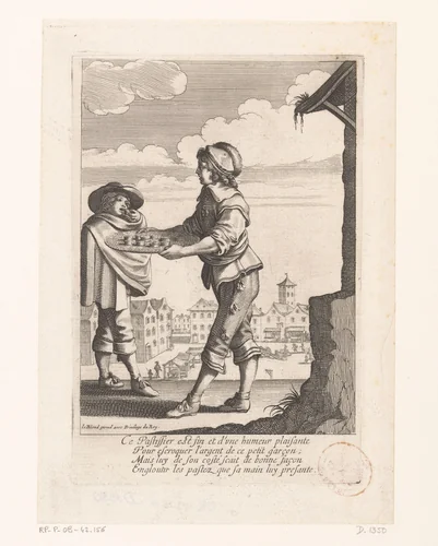 Banketbakker by Abraham Bosse, print, 1629-1630