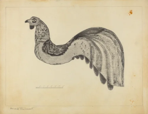 Weather Vane by Bernard Westmacott, index of american design, 1939