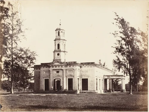 Dum Dum Church by R. B. Hill, photograph, 1850-1859