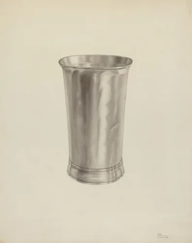 Silver Beaker by Palmyra Pimentel, index of american design, 1938